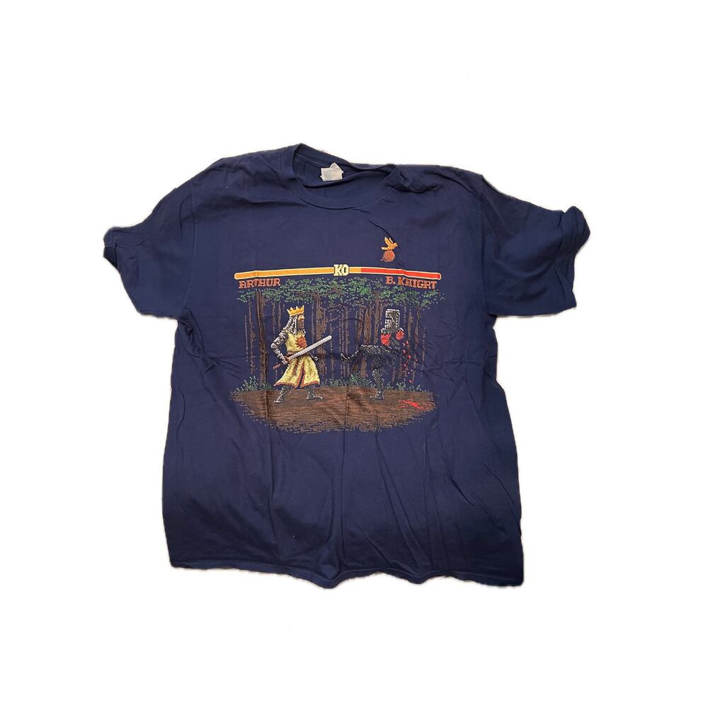King Arthur Black knight Monty Python & Holy Grail Mens L